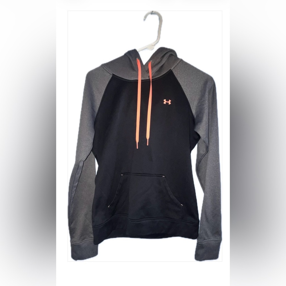 Under Armour Black & Gray Pullover Hoodie